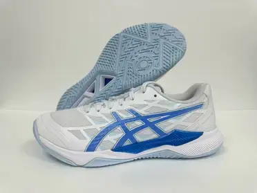 Giày Asics Gel-Tactic 12 2E Wide ‘White Blue Coast’ 1073A071-103 - Ảnh 4