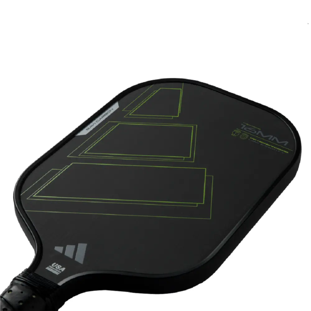 Vợt Pickleball Adidas Rx carbon Attk 2025 Paddle 16 mm ‘Green Black’ - Ảnh 4