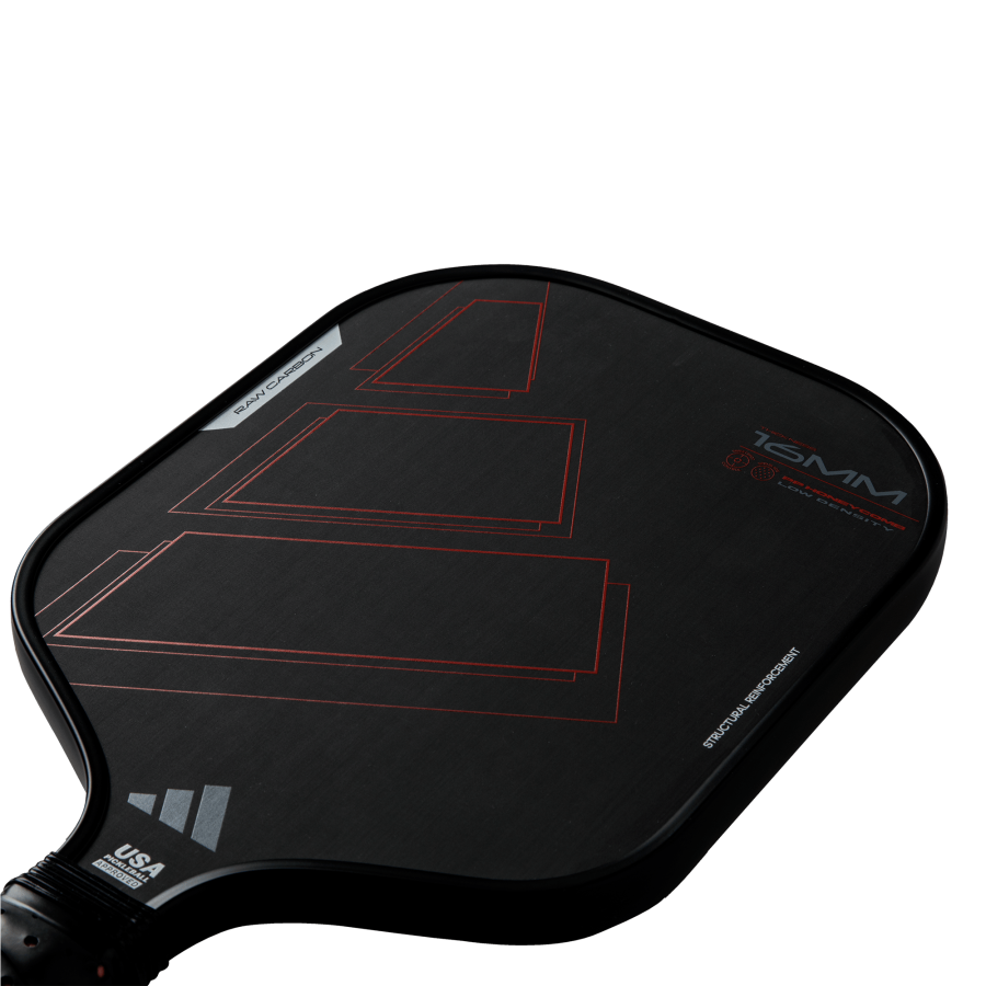 Vợt Pickleball Adidas Rx carbon Ctrl 2025 Paddle 16 mm ‘Red Black’ - Ảnh 4