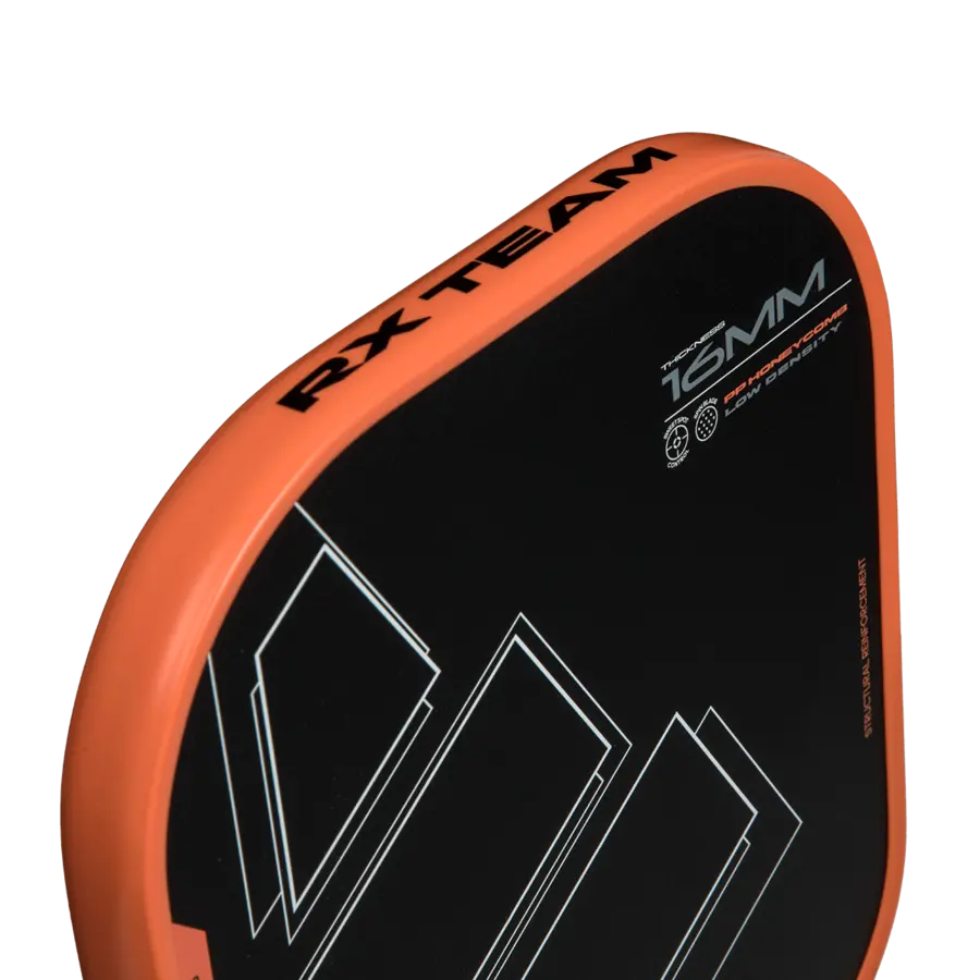 Vợt Pickleball Adidas Rx Team Ctrl 2025 Paddle 16 mm ‘Orange’ - Ảnh 4
