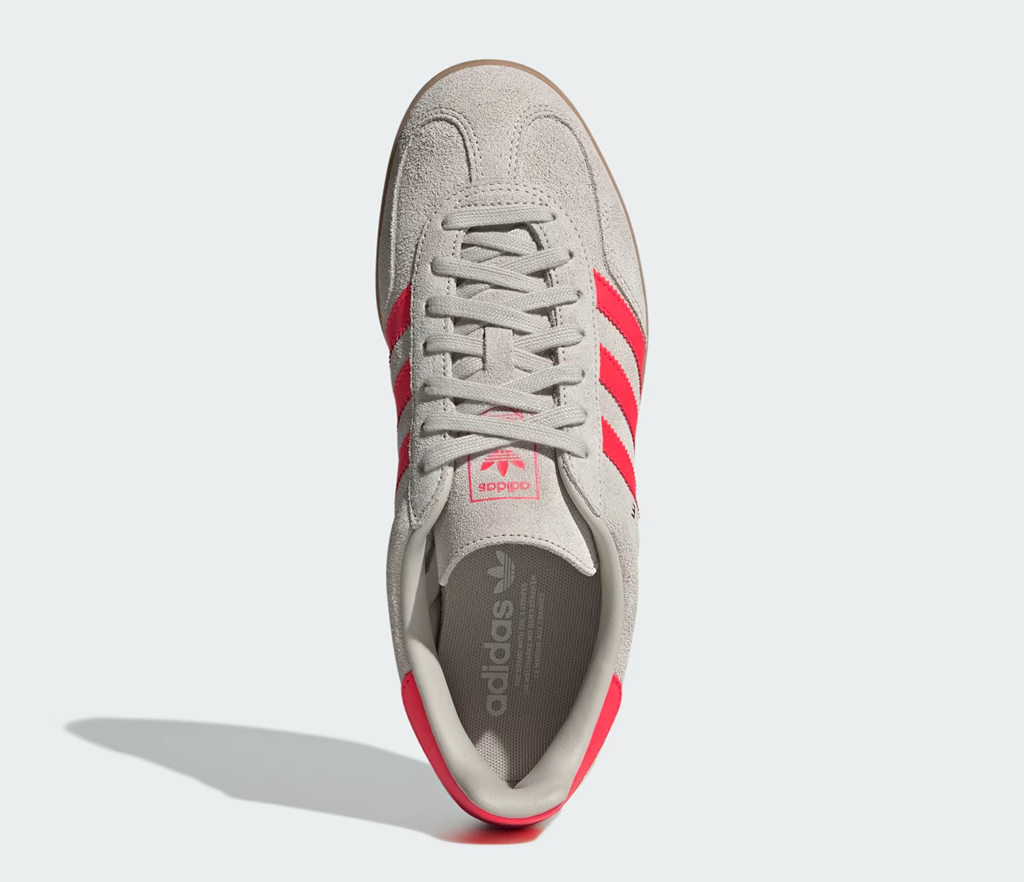 Alternative view of Giày Adidas Gazelle Indoor ‘Beige Lucid Red’ JR3840