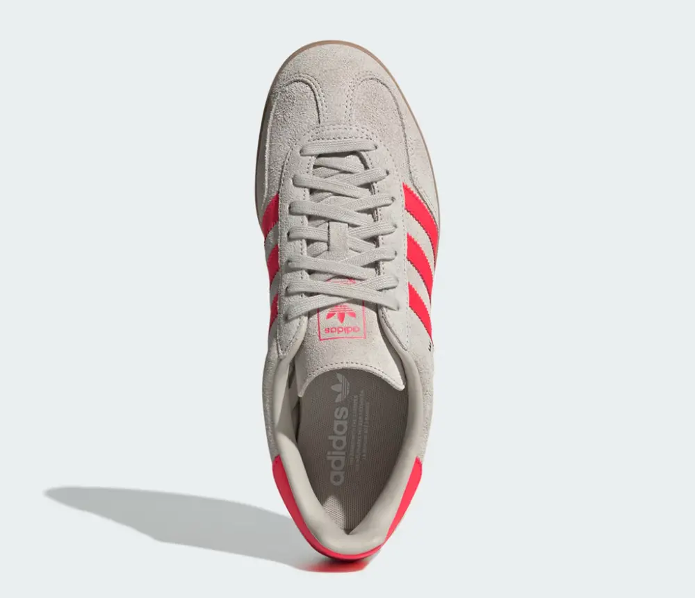 Alternative view of Giày Adidas Gazelle Indoor ‘Beige Lucid Red’ JR3840