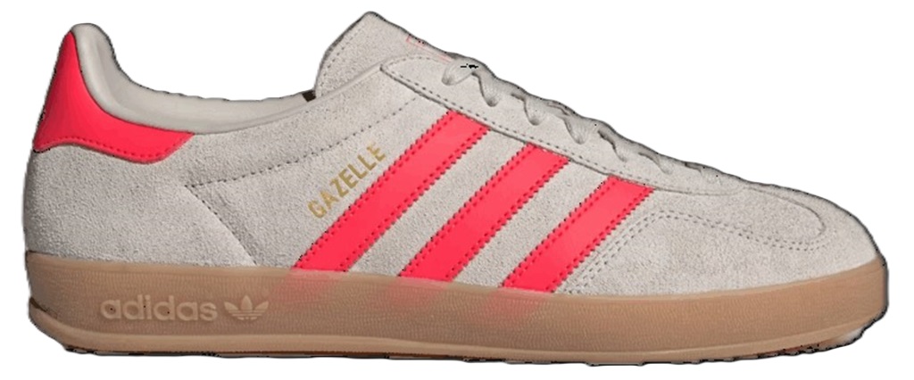 Giày Adidas Gazelle Indoor ‘Beige Lucid Red’ JR3840