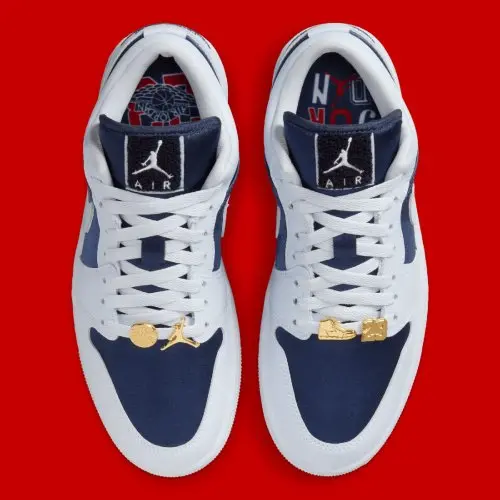 Giày Nike Jordan 1 Low SE 'Football Grey' FZ8778-044 - Ảnh 4
