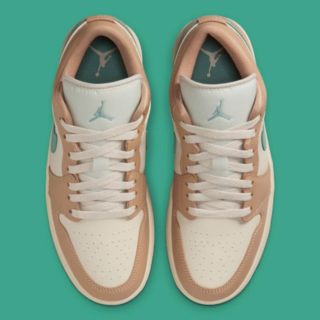 Alternative view of Giày Nike Air Jordan 1 Low ‘Light Brown’ DC0774-130