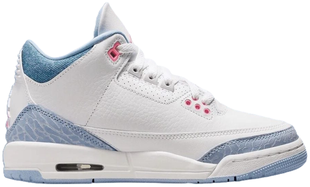 Giày Jordan 3 Retro GS 'White Cobalt Bliss' HQ0784-101
