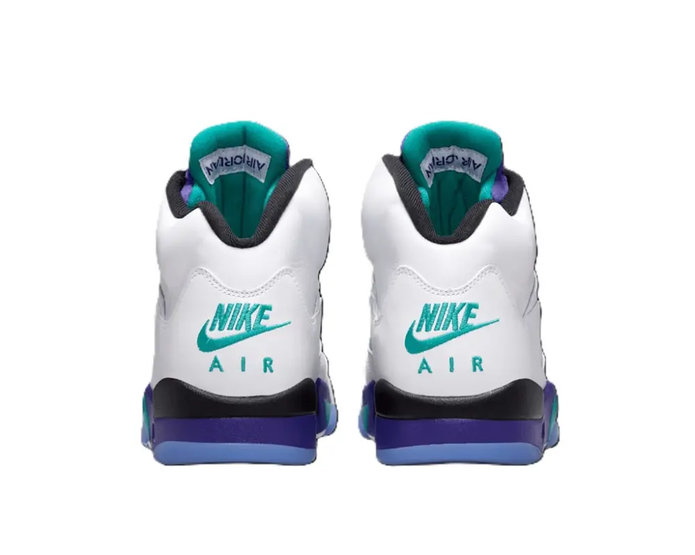Alternative view of Giày Nike Air Jordan 5 Retro 2025 ‘Grape’ HQ7978-100