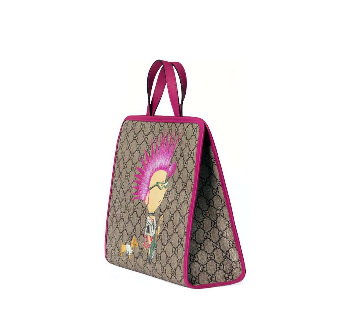 Alternative view of Túi Nữ Gucci GG Punk Print Tote Bag 'Beige' 605614-2EAAN-8298