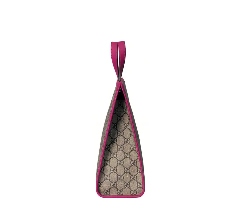 Túi Nữ Gucci GG Punk Print Tote Bag 'Beige' 605614-2EAAN-8298 - Ảnh 6