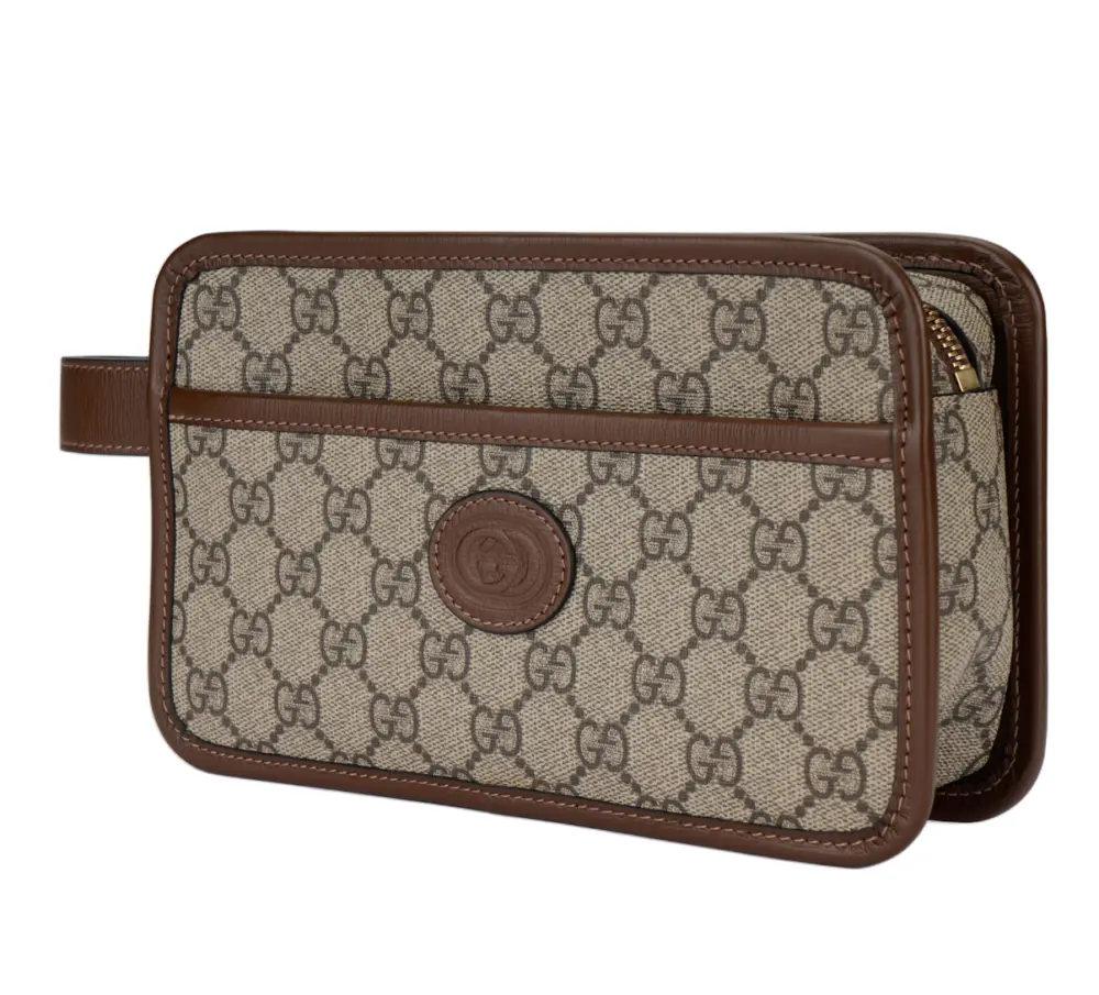 Alternative view of Túi Gucci Travel Pouch Interlocking G 'Beige' 625764-92TCG-8563
