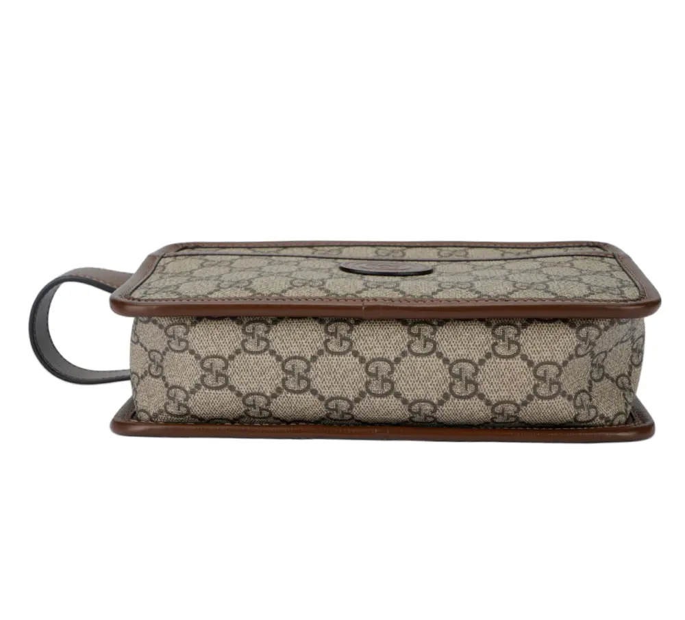 Túi Gucci Travel Pouch Interlocking G 'Beige' 625764-92TCG-8563 - Ảnh 4