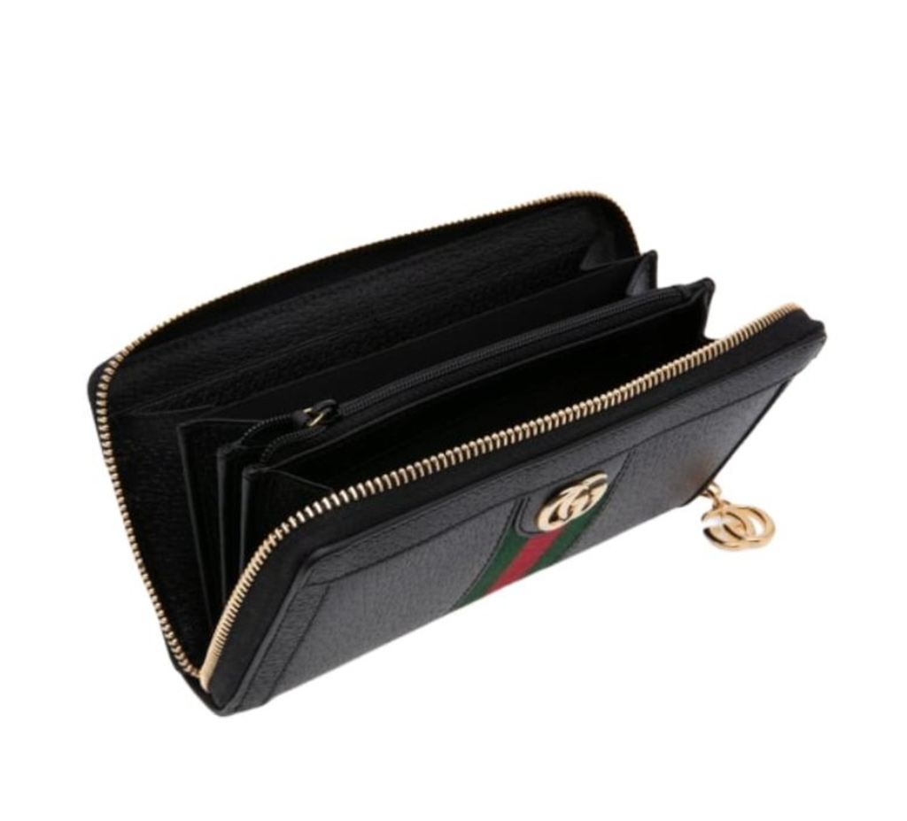 Alternative view of Ví Gucci Long Wallet 'Black' 523154-DJ2DG-1060