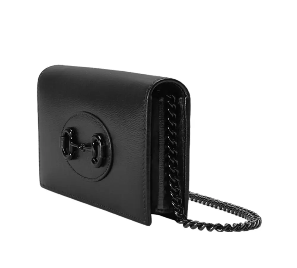 Alternative view of Ví Nữ Gucci GG Horsebit 1955 Wallet 'Black' 621892-1AAJ8-1000