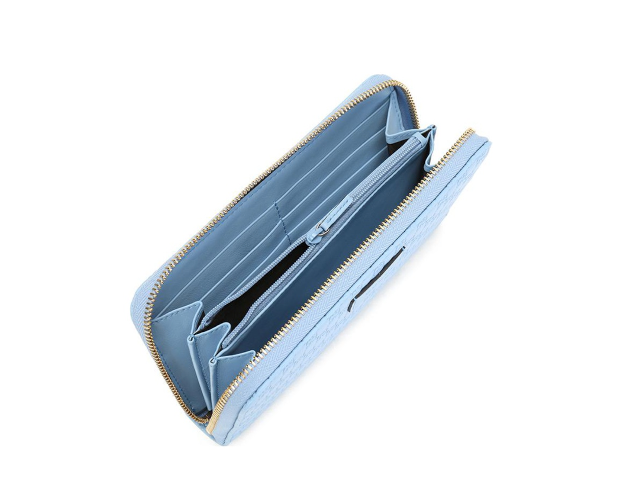 Ví Gucci Wallets Cow Leather 'Blue' 449391-BMJ1G-4503 - Ảnh 4