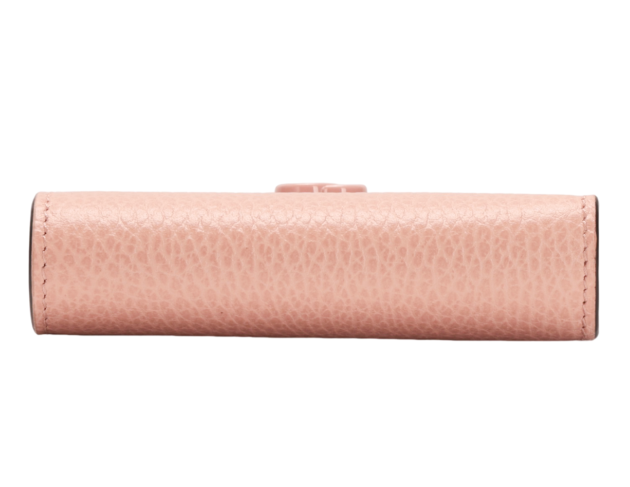 Ví Nữ Gucci GG Marmont Leather Card Holder 'Pink' 701074-17WFF-5909 - Ảnh 4