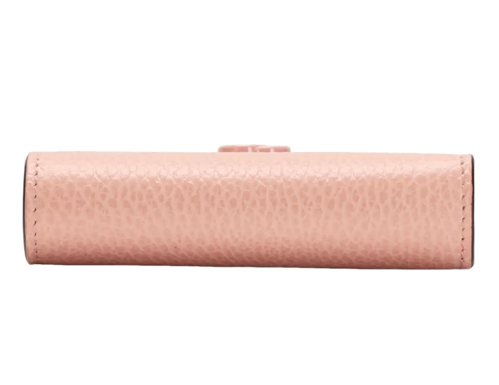 Ví Nữ Gucci GG Marmont Leather Card Holder 'Pink' 701074-17WFF-5909 - Ảnh 4