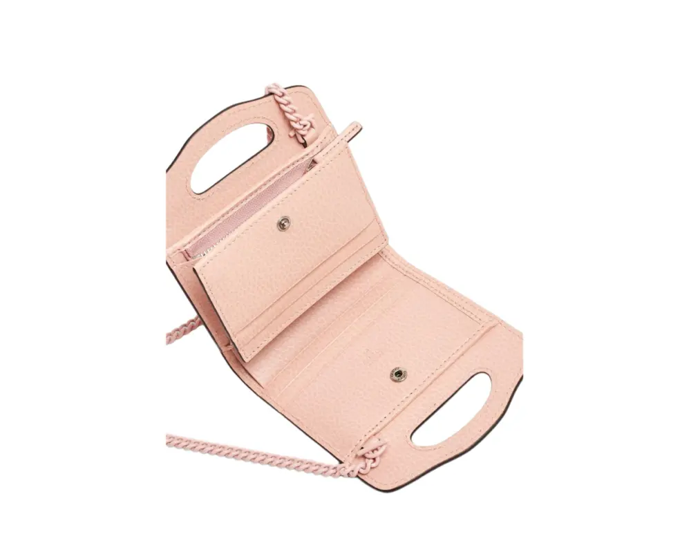 Alternative view of Ví Nữ Gucci GG Marmont Leather Card Holder 'Pink' 701074-17WFF-5909