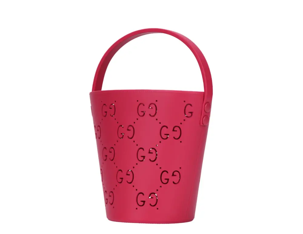 Alternative view of Túi Gucci Rubber Bucket Bag 'Red' 723051-9AAAL-2797