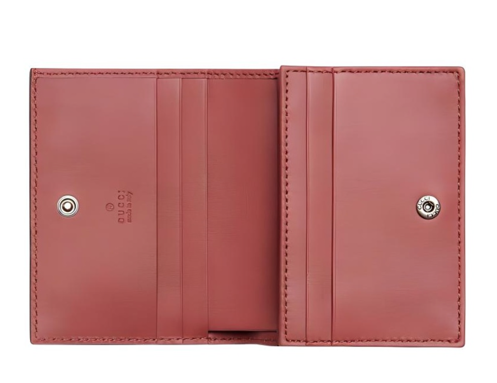 Ví Gucci GG Zippered Bi-fold Wallet 'Geranium Print' 453176-KU2IN-8693 - Ảnh 3