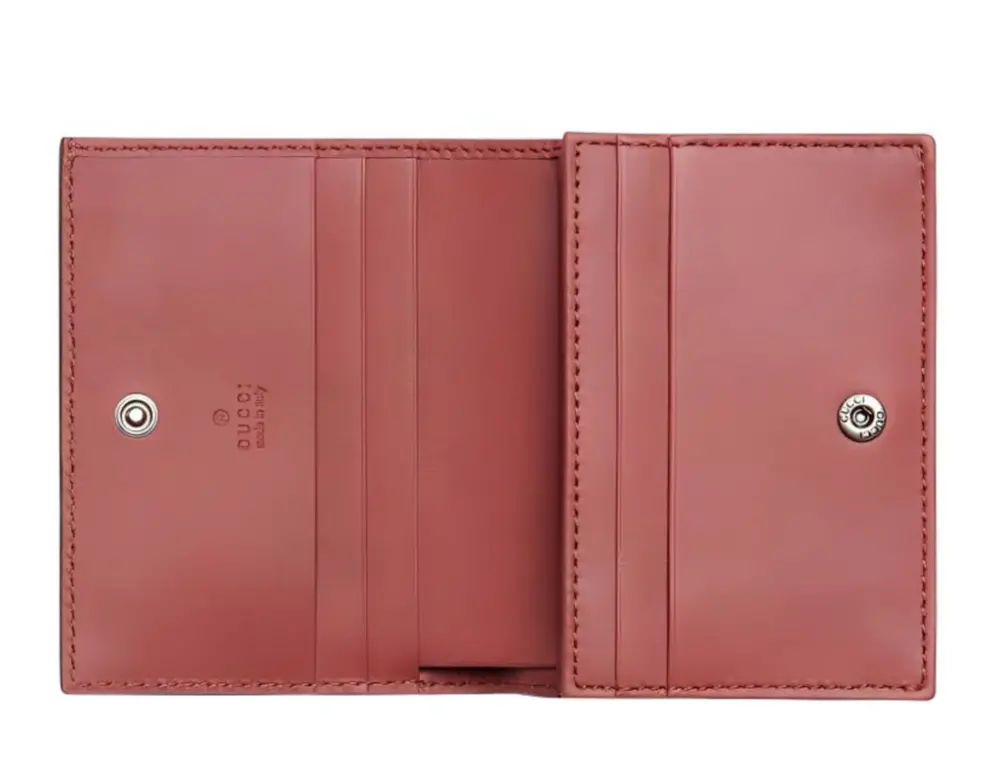 Ví Gucci GG Zippered Bi-fold Wallet 'Geranium Print' 453176-KU2IN-8693 - Ảnh 3