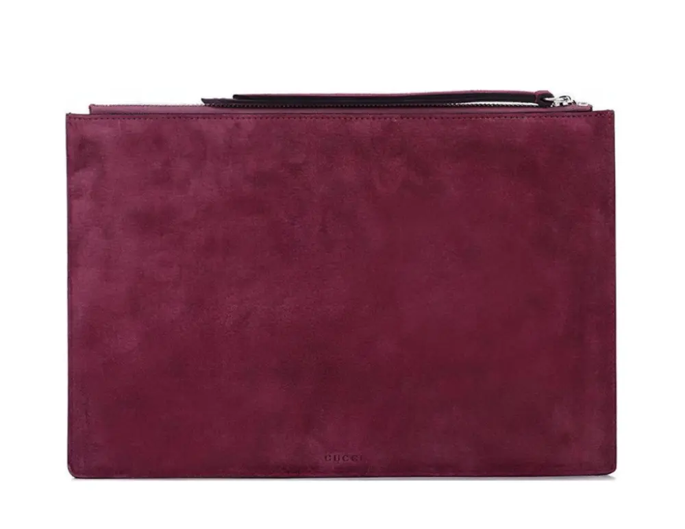 Túi Gucci GG Leather Large Clutch 'Geranium Print' 410807-KU23N-8693 - Ảnh 4