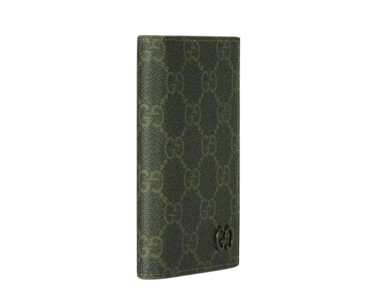 Alternative view of Ví Gucci GG Monogram Long Card Case 'Green' 768249-FAFBE-8491