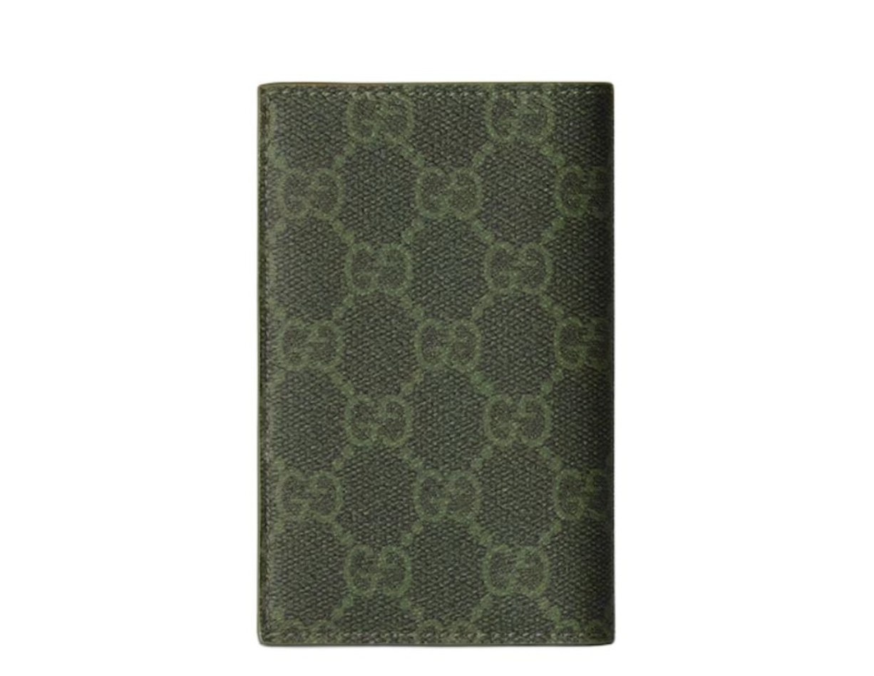 Ví Gucci GG Monogram Long Card Case 'Green' 768249-FAFBE-8491 - Ảnh 3