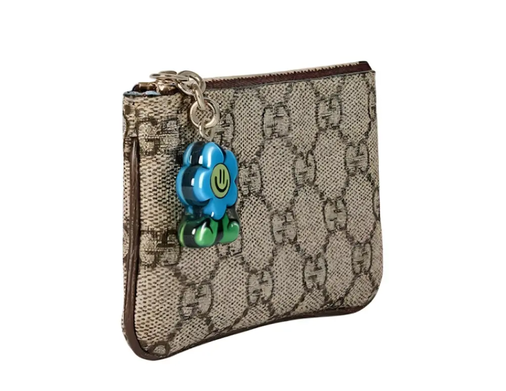 Alternative view of Ví Gucci Canvas Key Pouch 'Beige' 784730-FADC0-9743