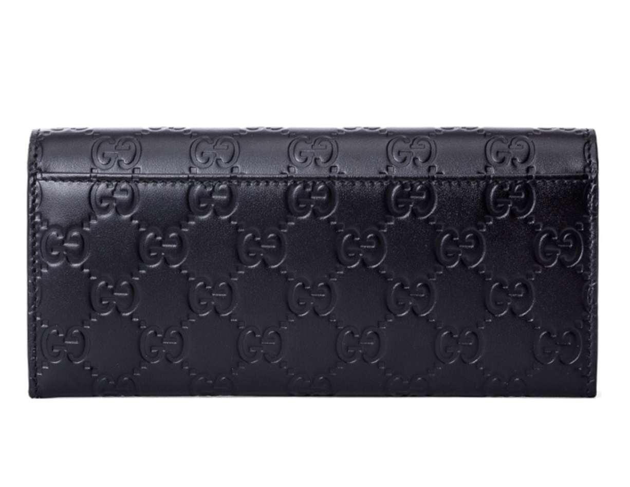 Ví Gucci Hook Long Wallet 'Black' 233154-CWC1R-1000 - Ảnh 3