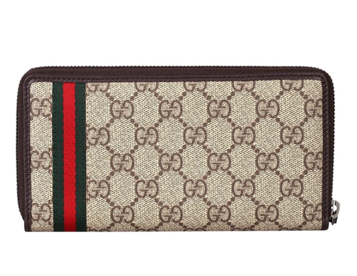 Ví Gucci Canvas With Leather Wallets 'Beige' 308009-KGD8R-9791 - Ảnh 4