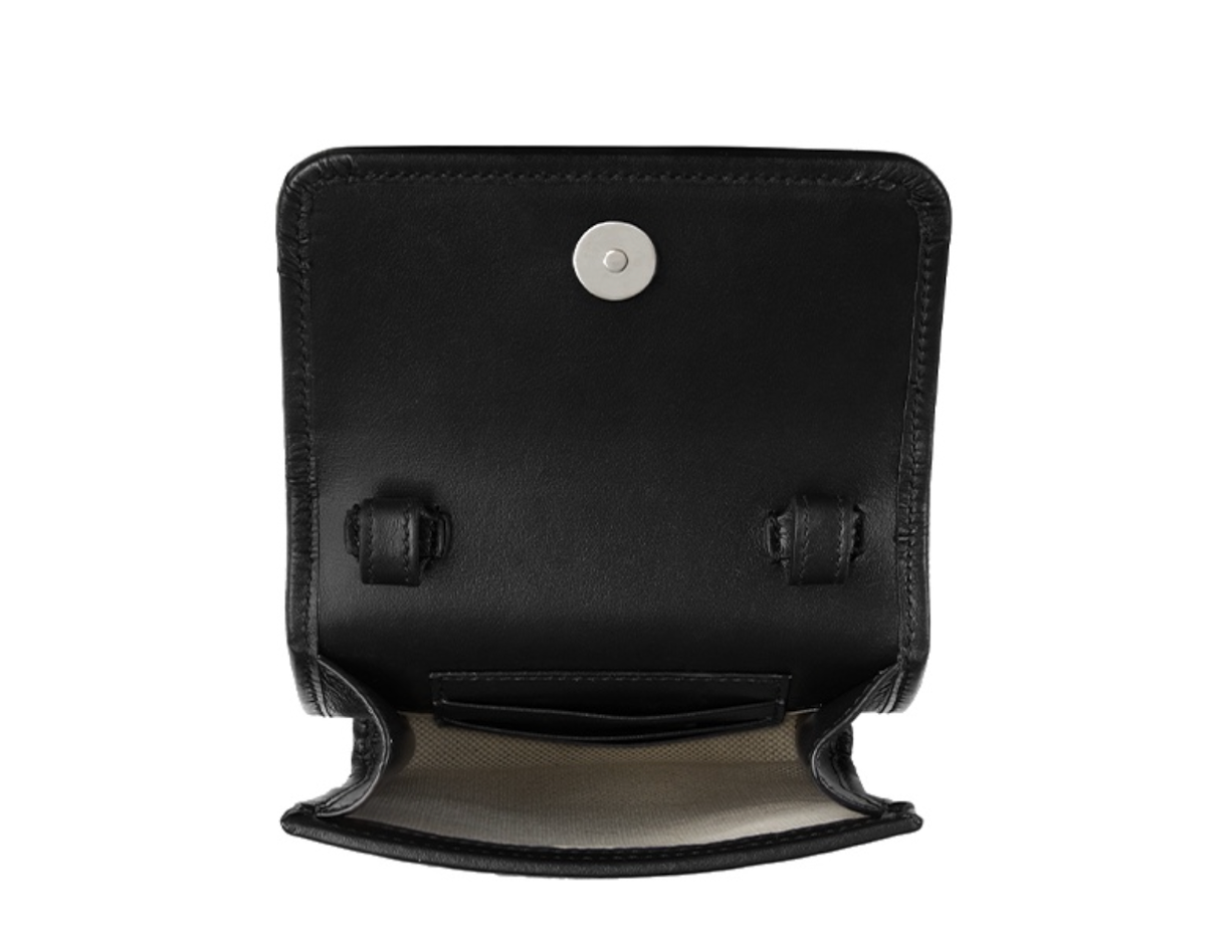 Túi Gucci Logo Leather Shoulder Bag 'Black' 625571-1W3AN-1000 - Ảnh 4