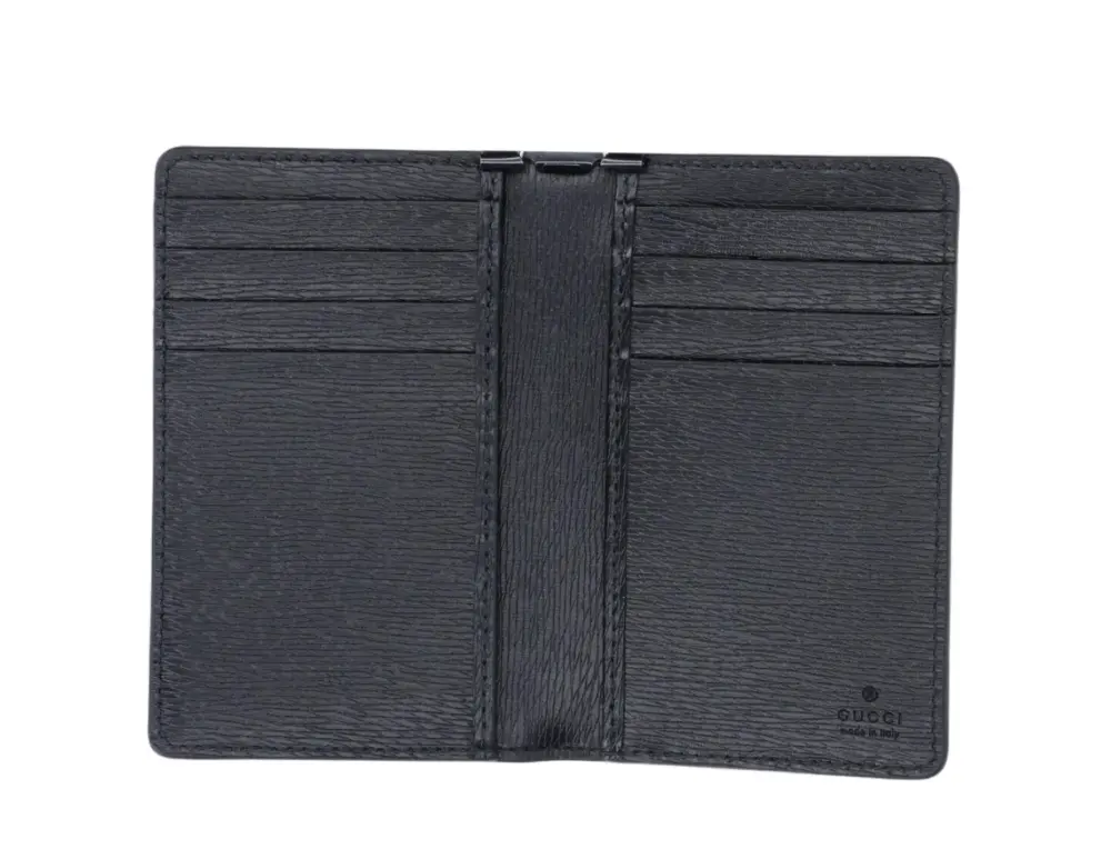 Ví Gucci Calfskin Card Holder 'Black' 813225-0OP0N-1000 - Ảnh 3
