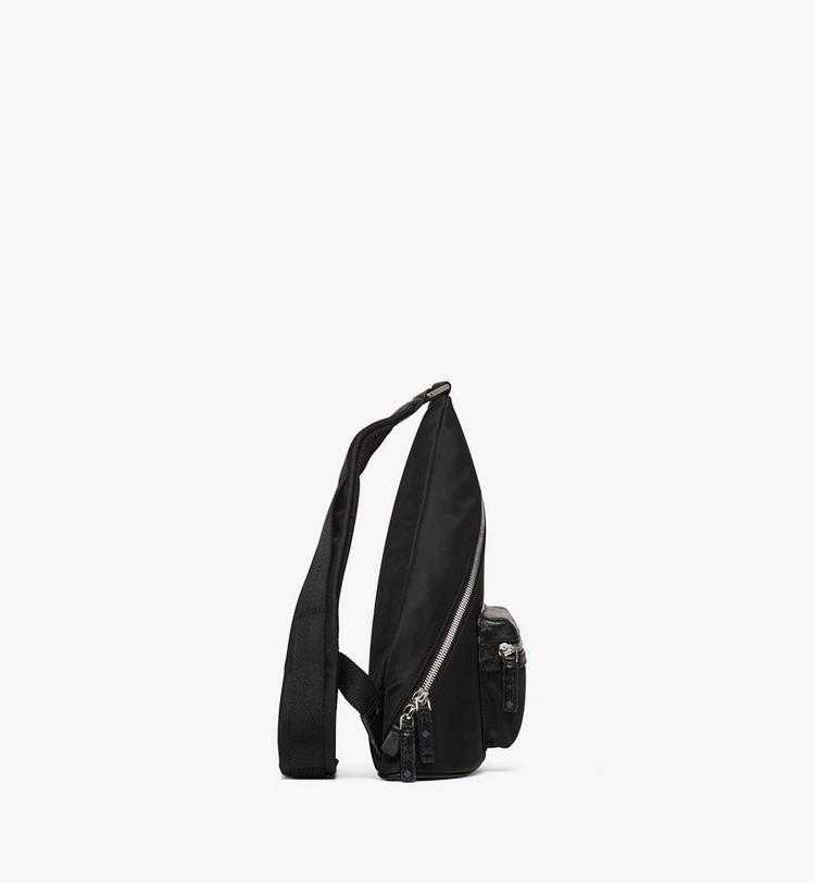 Túi MCM Aren Sling in Recycled Nylon 'Black' MMLFSTA07BK001 - Ảnh 5