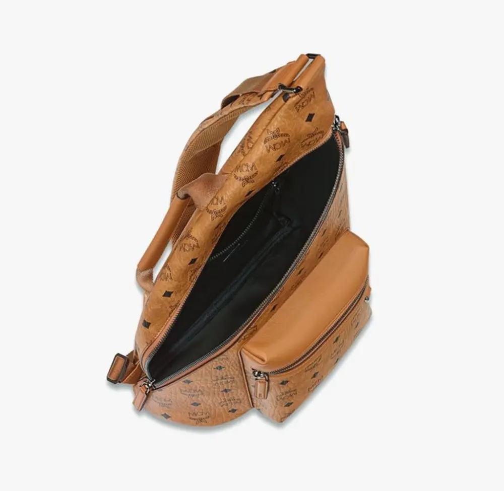 Túi MCM Aren Sling in Visetos 'Cognac' MMLFSTA01CO001 - Ảnh 4