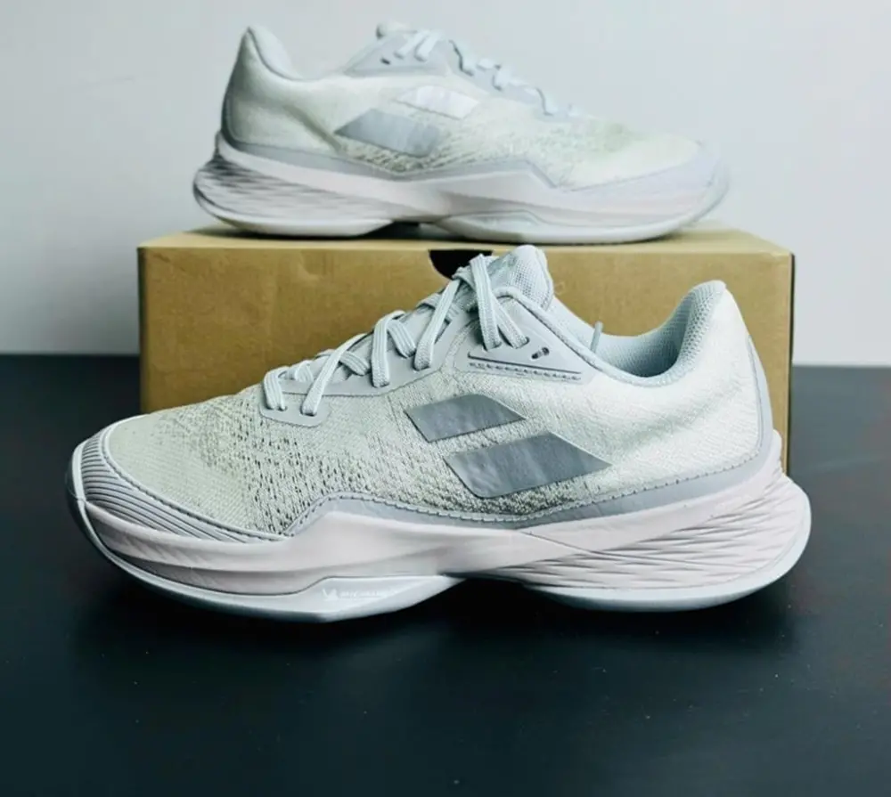 Alternative view of Giày Babolat Jet Mach 3 All Court ‘White Grey’ 3A1S25B630-1072