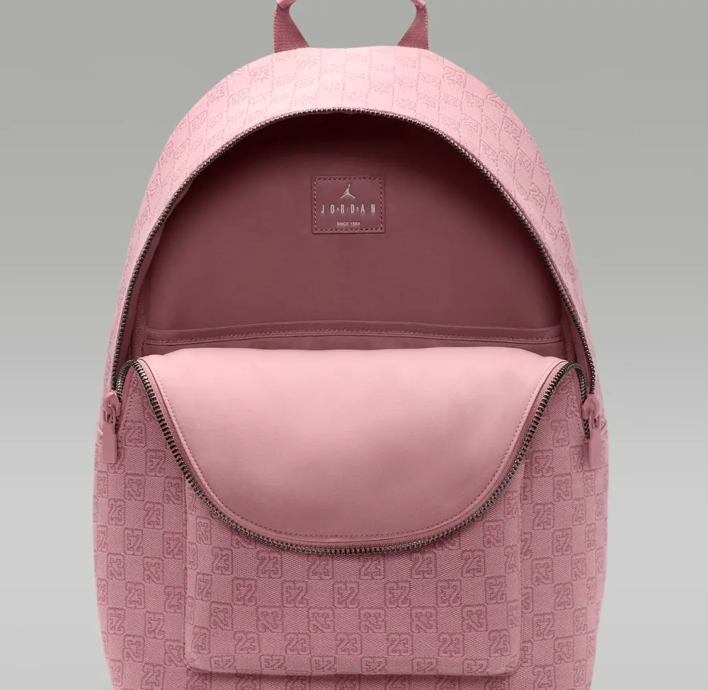 Balo Nike Jordan Monogram ‘Pink’ FJ6784-625 - Ảnh 6