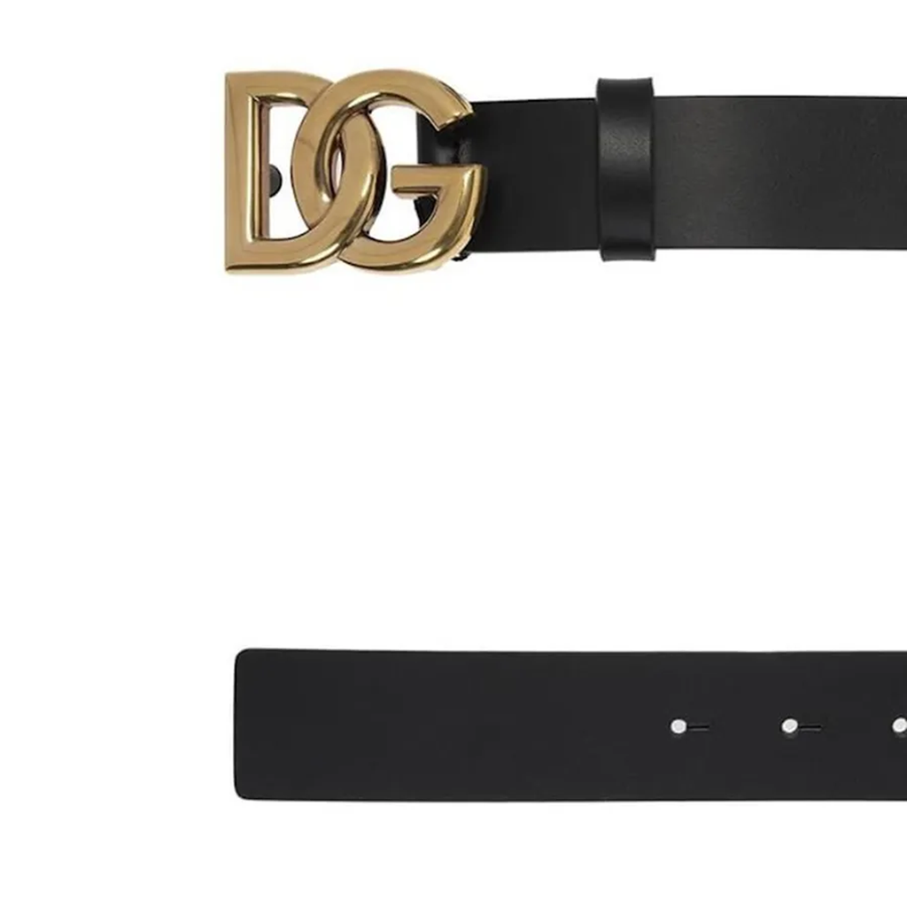 Thắt Lưng Nam Dolce & Gabbana Logo 'Black' BC4644-AX622-8E831 - Ảnh 4