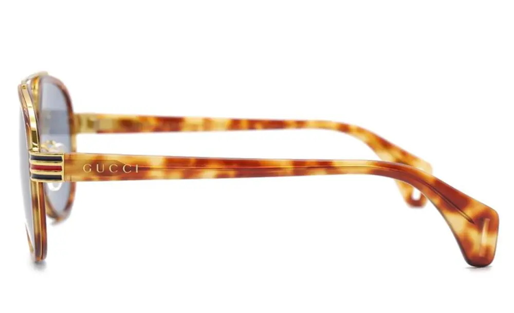 Alternative view of Kính Gucci GG0447S 'Black' GG0447S005