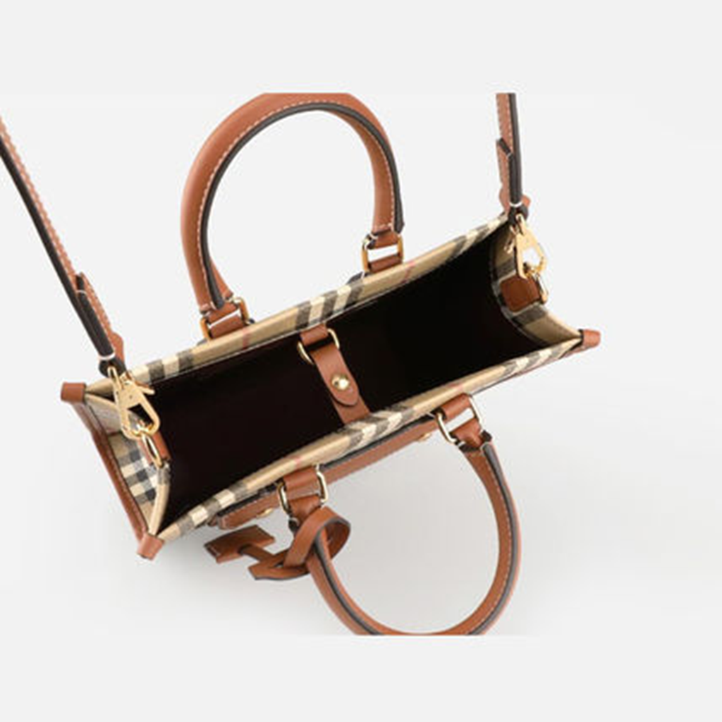 Alternative view of Túi Burberry Mini Freya Tote 'Archive Beige' 80975661