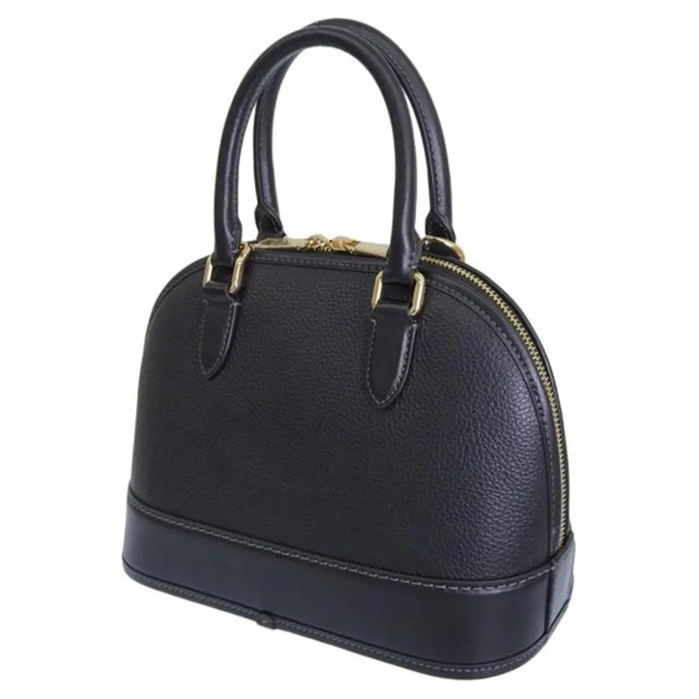 Túi Nữ Coach Sabrina Satchel Bag 'Black' CAM55-IMBLK - Ảnh 4