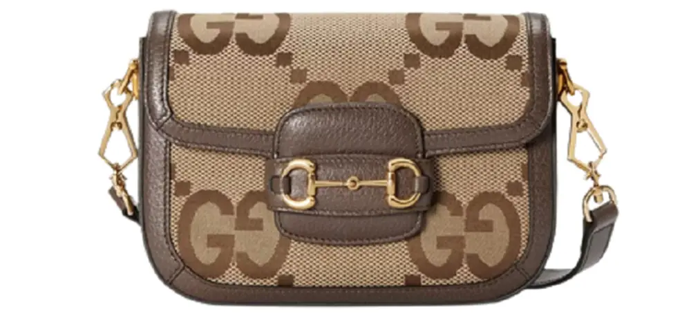 Túi Gucci Horsebit 1955 Jumbo GG Mini Bag ‘Camel’ 658574-UKMDG-2570