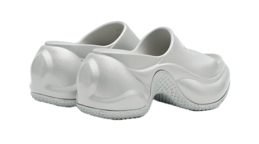 Dép SMFK Compass Wave High-Heel Bumper ‘Cream’ SL002SL - Ảnh 3