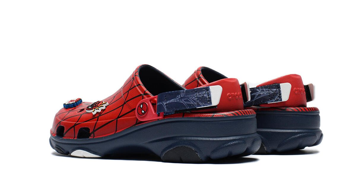 Dép Crocs x Marvel All-Terrain Clog ‘Spider-Man’ 208782-410 - Ảnh 3