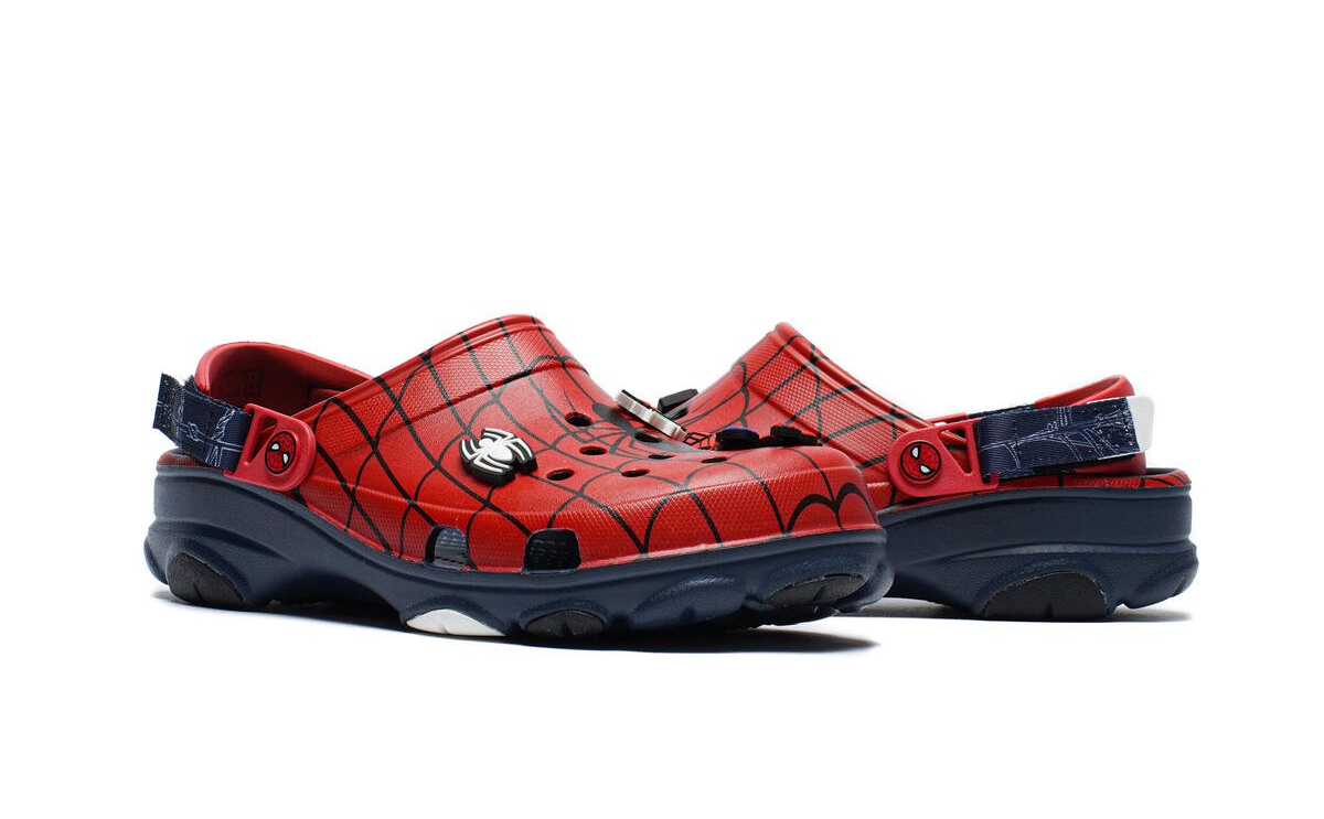 Dép Crocs x Marvel All-Terrain Clog ‘Spider-Man’ 208782-410 - Ảnh 4