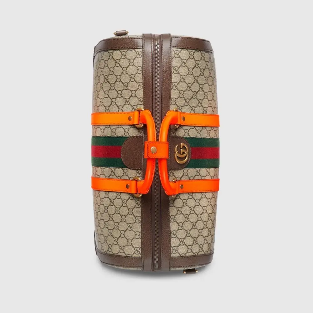 Túi Gucci Savoy Medium Duffle Bag 'Beige Orange' 724642-FADHS-9754 - Ảnh 3