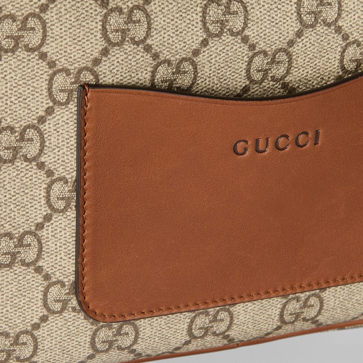 Túi Gucci GG Embossed Super Mini Bag 'Beige' 821216-FAED3-9786 - Ảnh 4