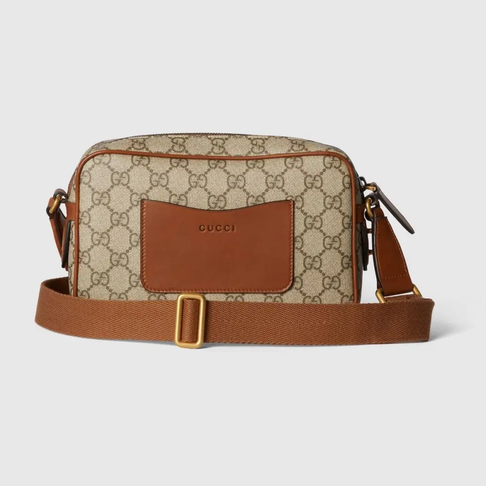 Túi Gucci GG Embossed Super Mini Bag 'Beige' 821216-FAED3-9786 - Ảnh 3