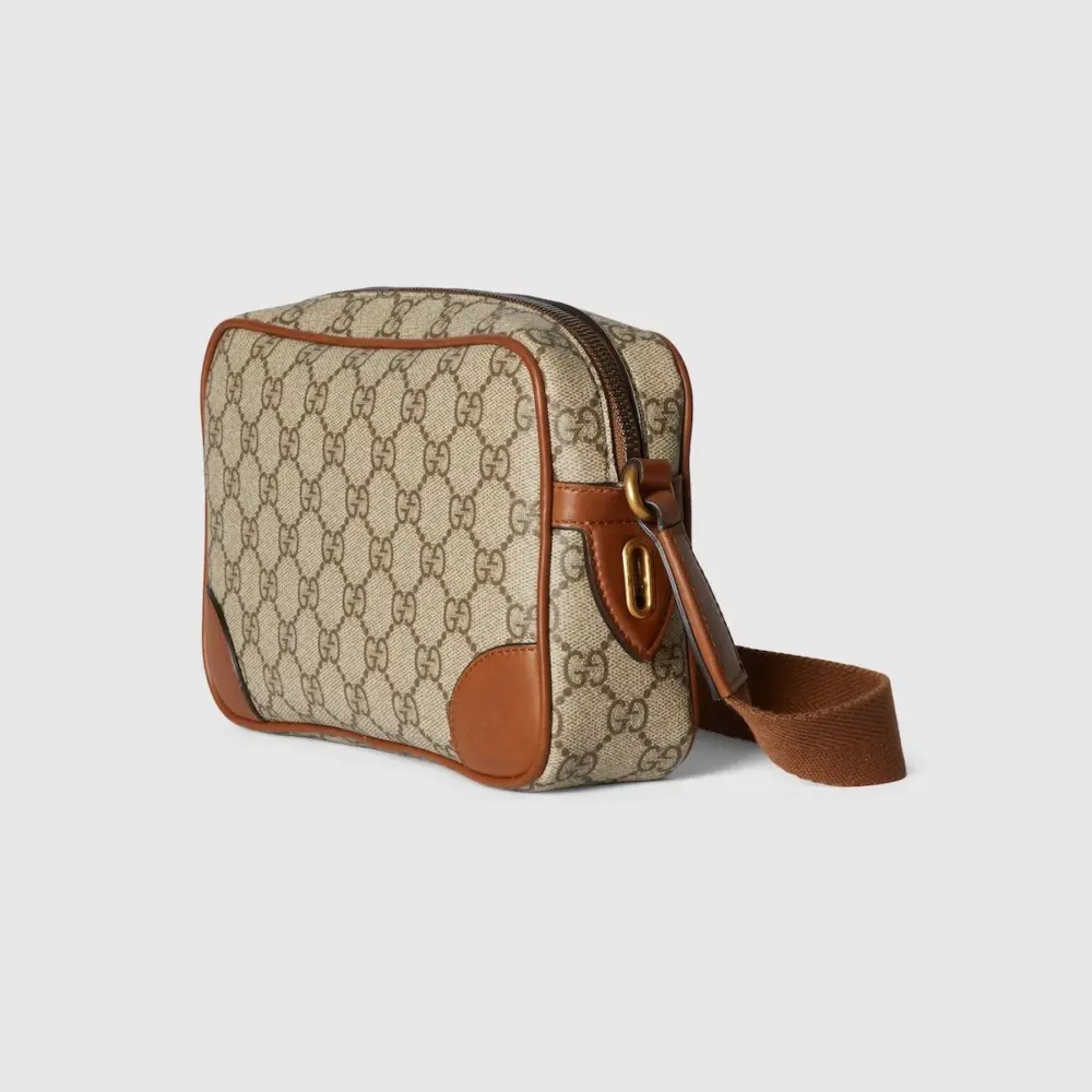 Alternative view of Túi Gucci GG Embossed Super Mini Bag 'Beige' 821216-FAED3-9786