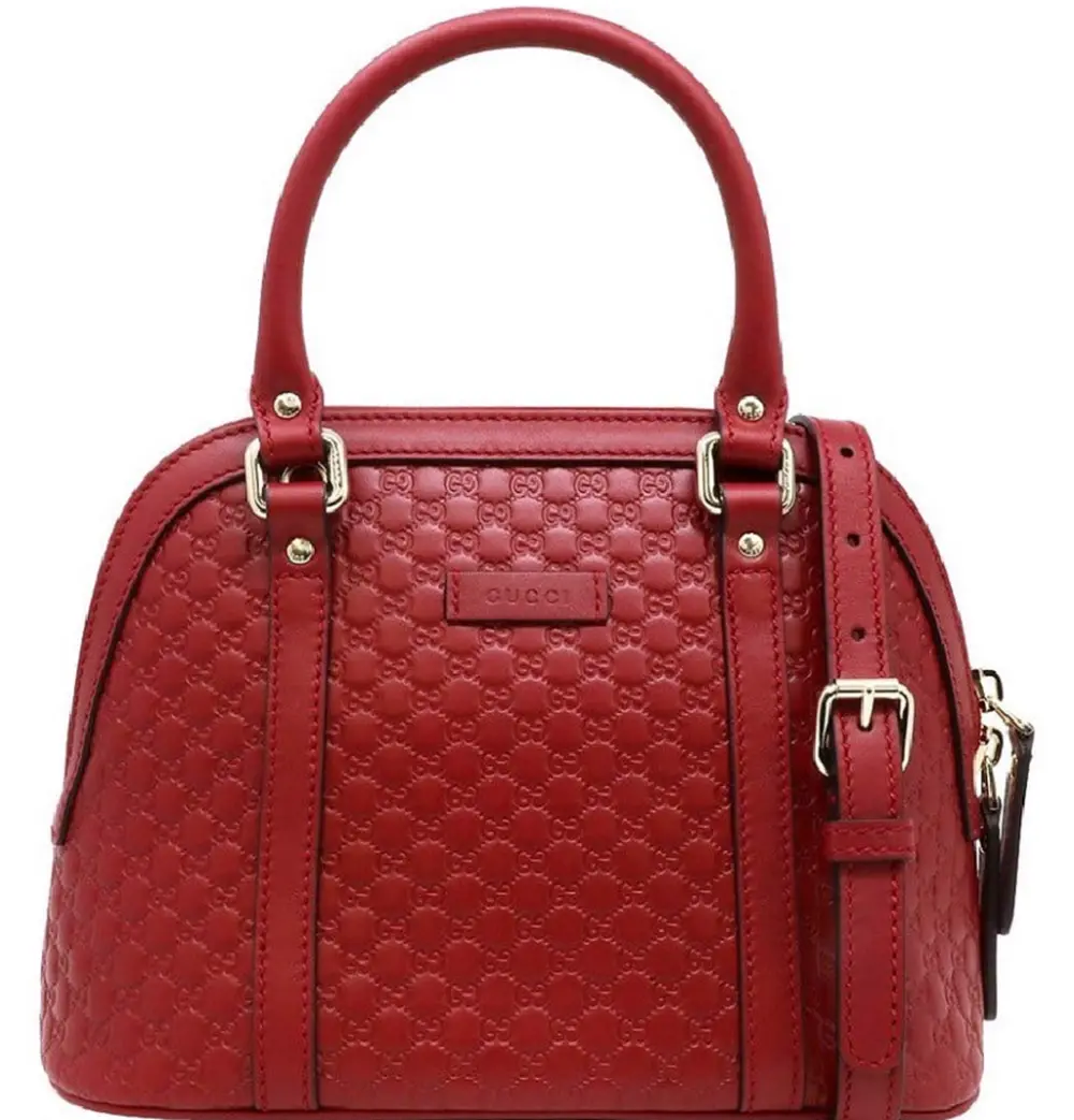 Túi Gucci GG Dome Satchel Shoulder 'Red' 449654-BMJ1G-6420