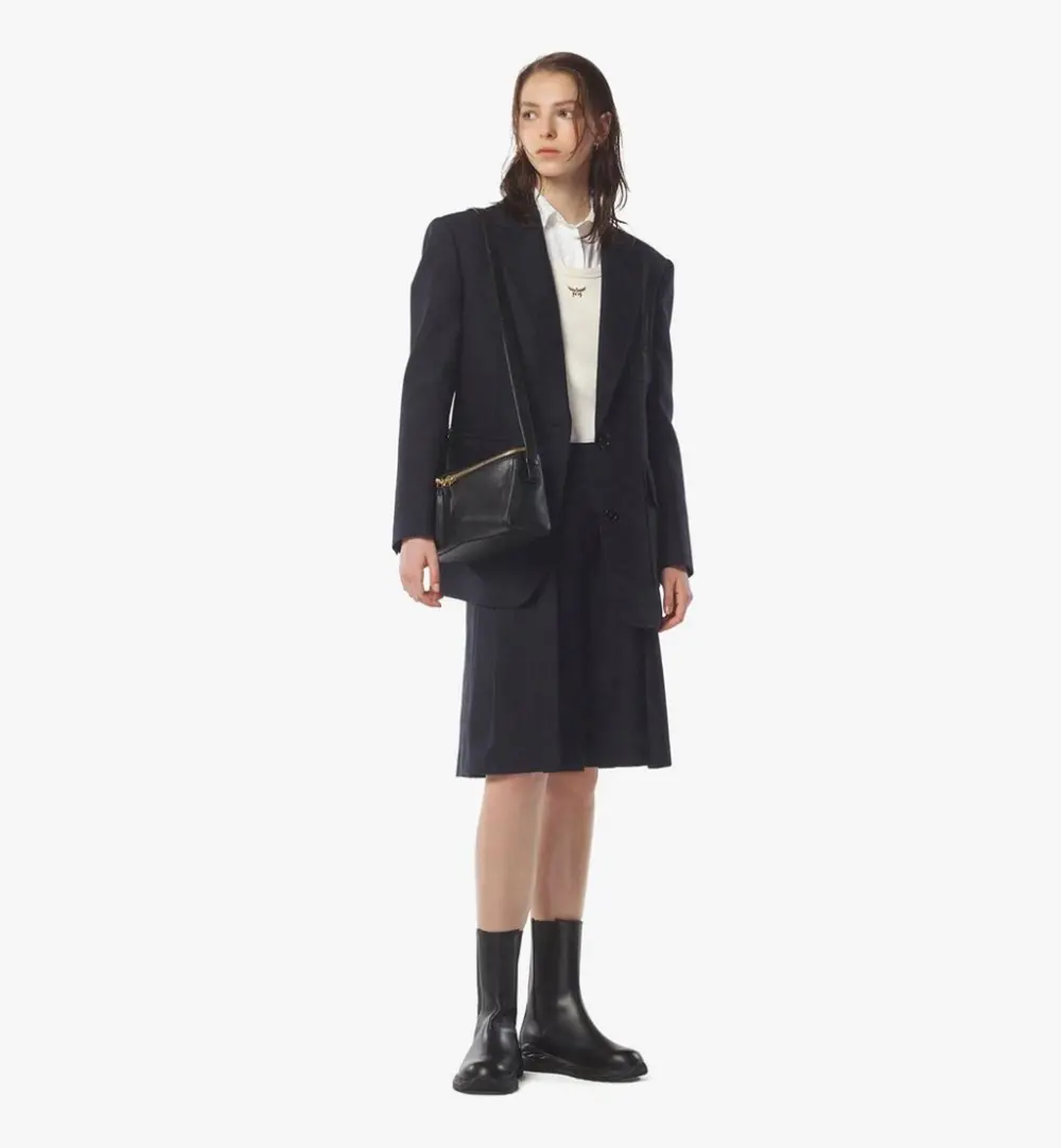 Alternative view of Túi MCM Diamant 3D Shoulder Bag in Goatskin Leather 'Black' MWSEAAK02BK001